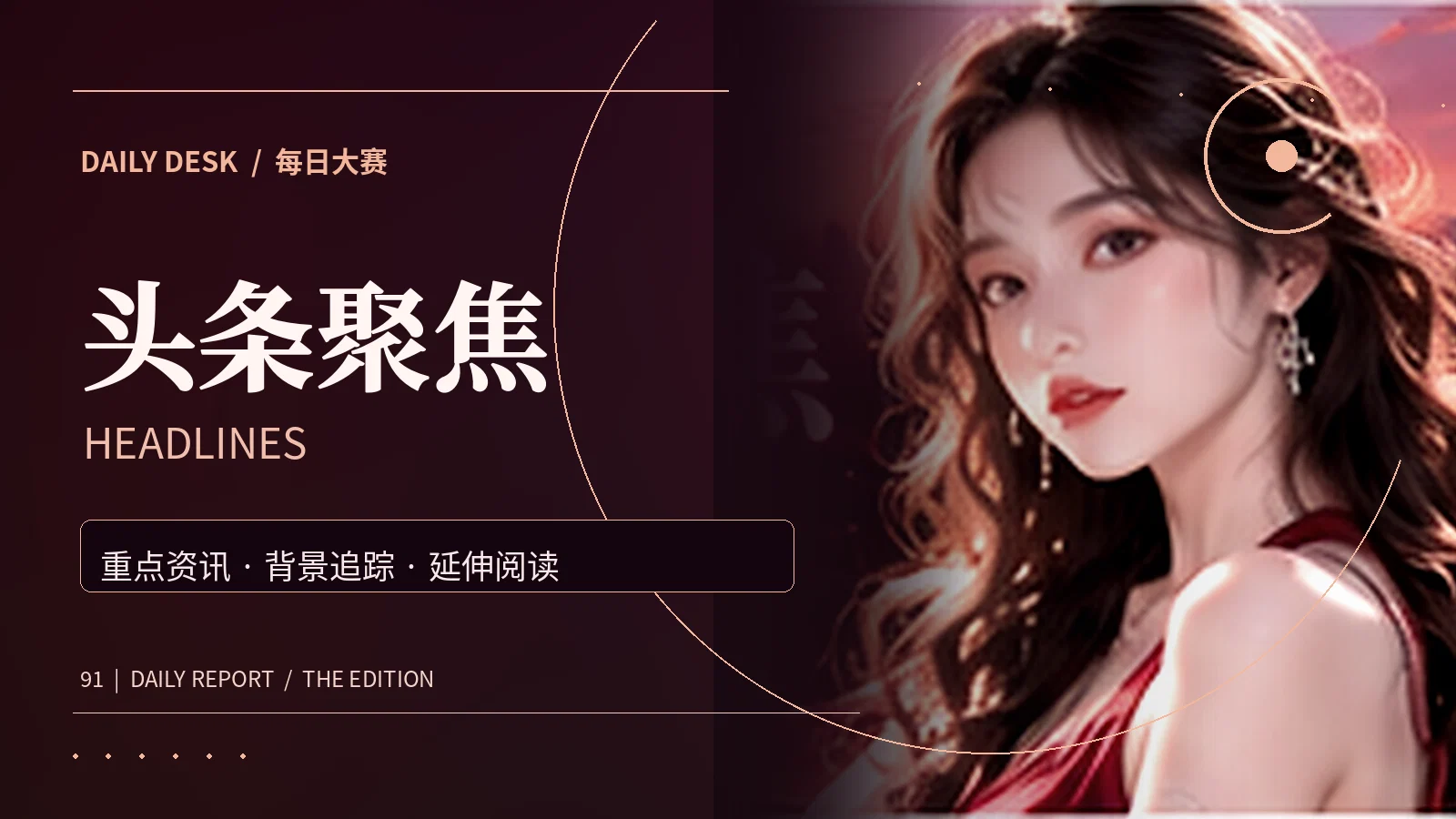 头条专题资讯画面